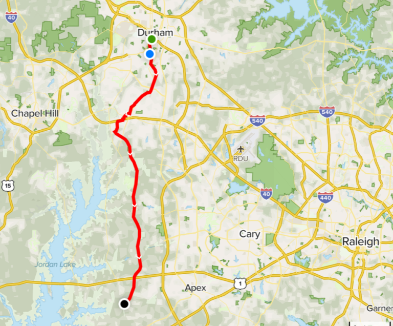 The American Tobacco Trail Durham - Map Of ATT 768x636 